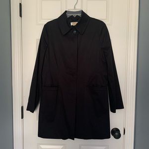 Talbots Black Spring Coat